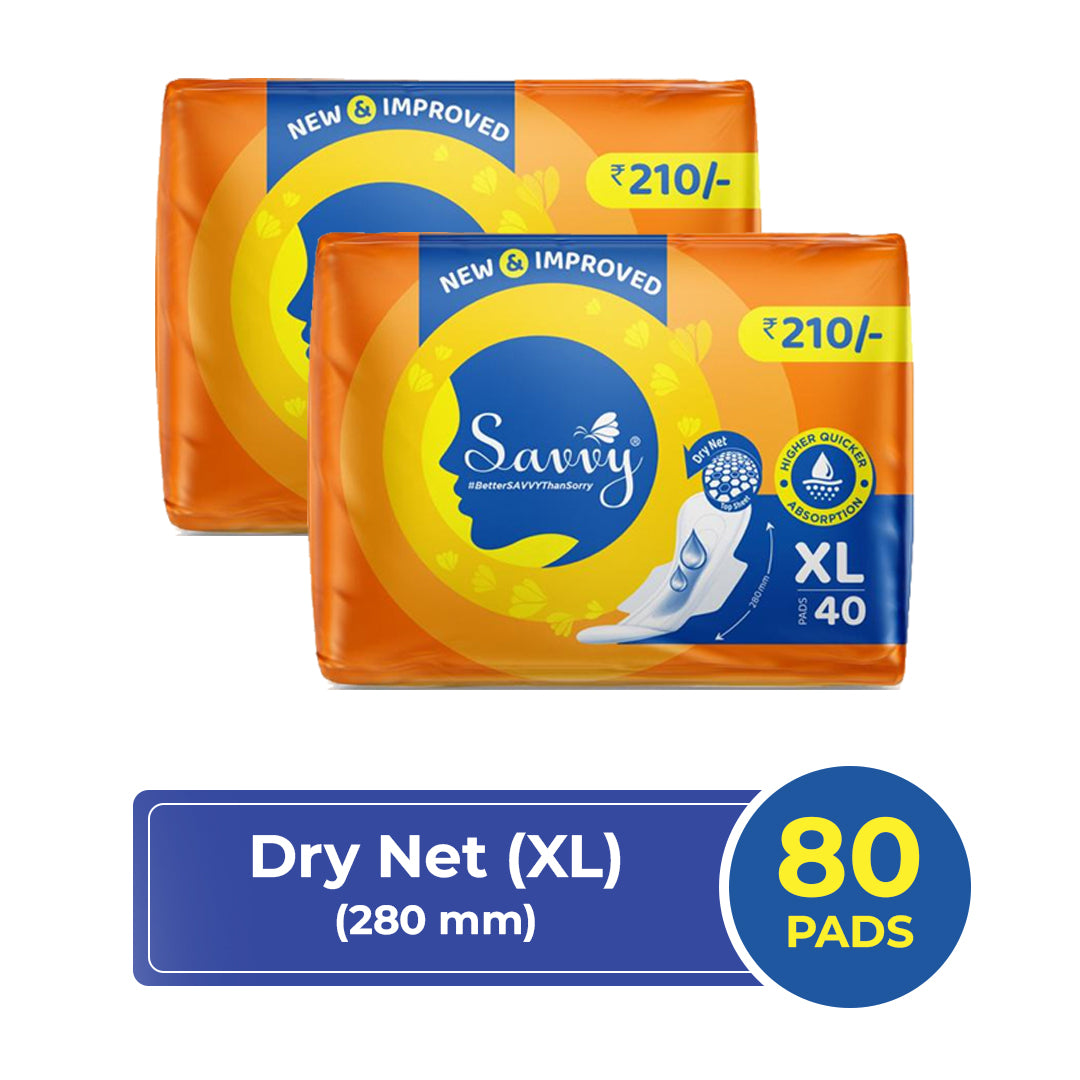 Savvy Maxi XL (40 Pads)-2 Pkts