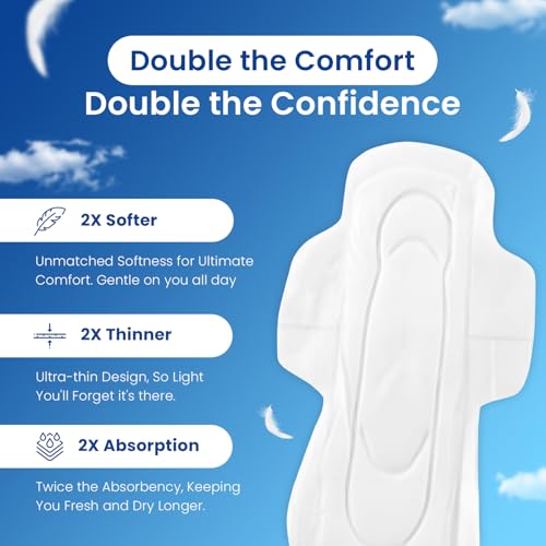 Savvy Ultra-Thin-XL-Cottony: Ultimate Comfort and Protection - Pack of 4