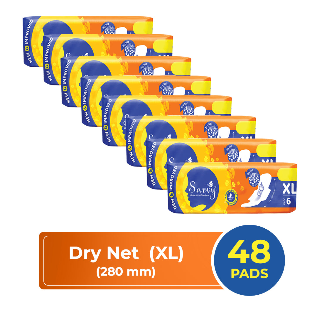 Savvy Maxi XL (6 Pads per packet)-8 Pkts